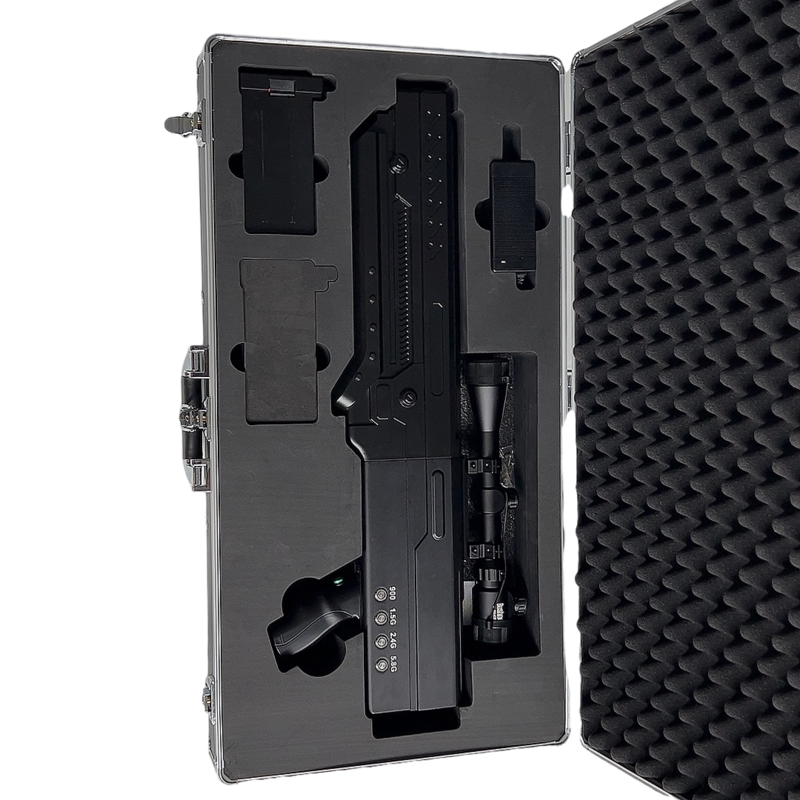  博乐手持便携式枪型低空防御反制四通道B型